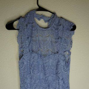 Free People Daydream mini lace dress